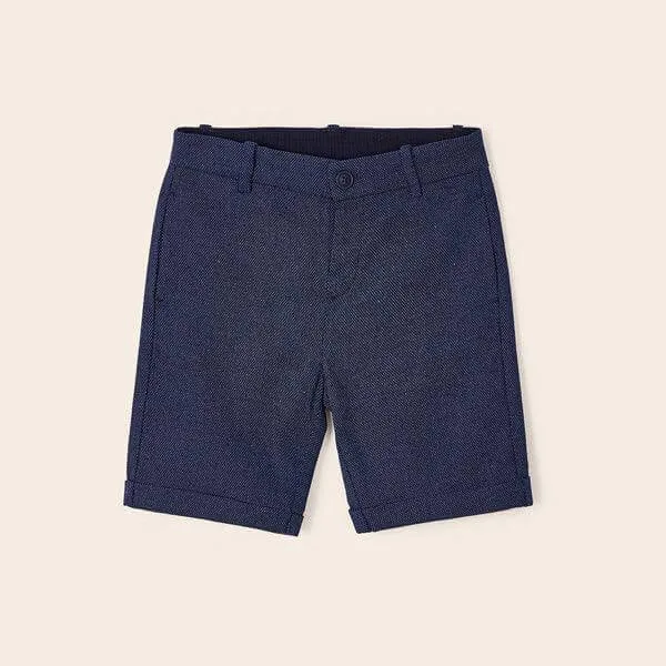 4 POCKET NAVY BLUE SHORT FOR BOYS.