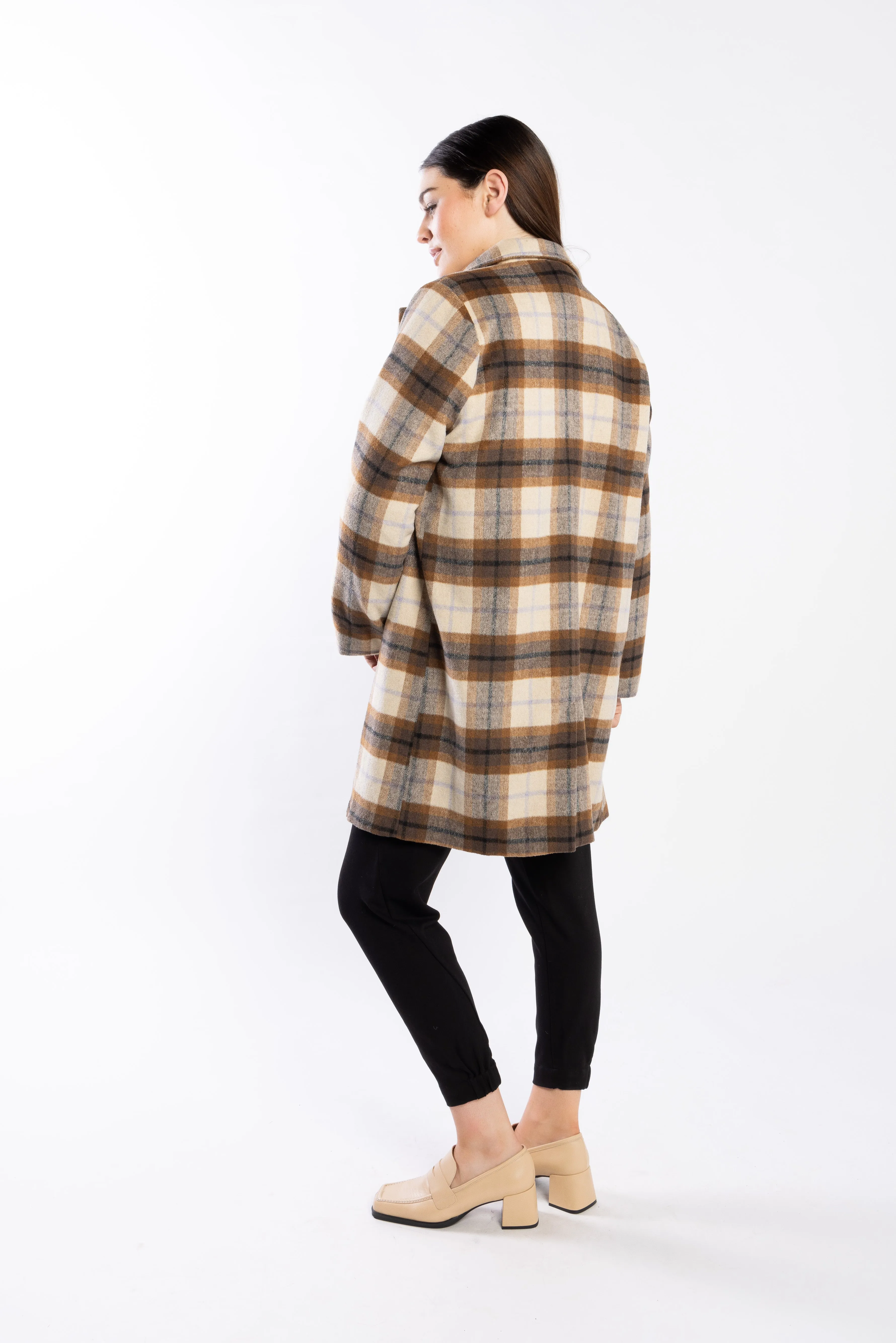 5028 - Glacier Coat - Autumn Check
