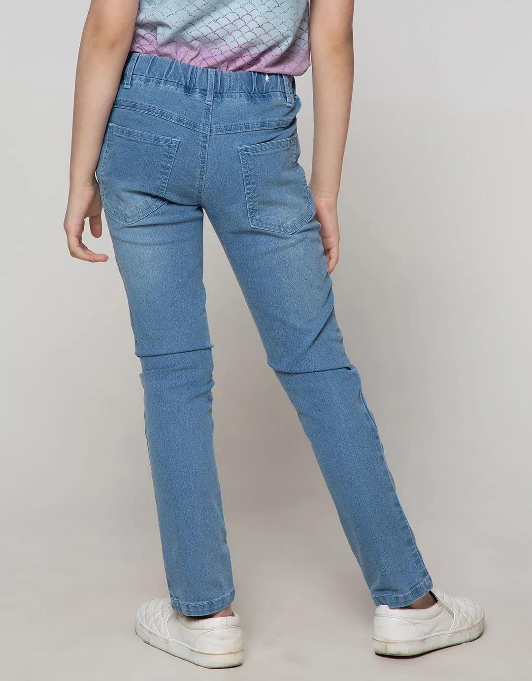 Aero Denim Long Pants Bunny