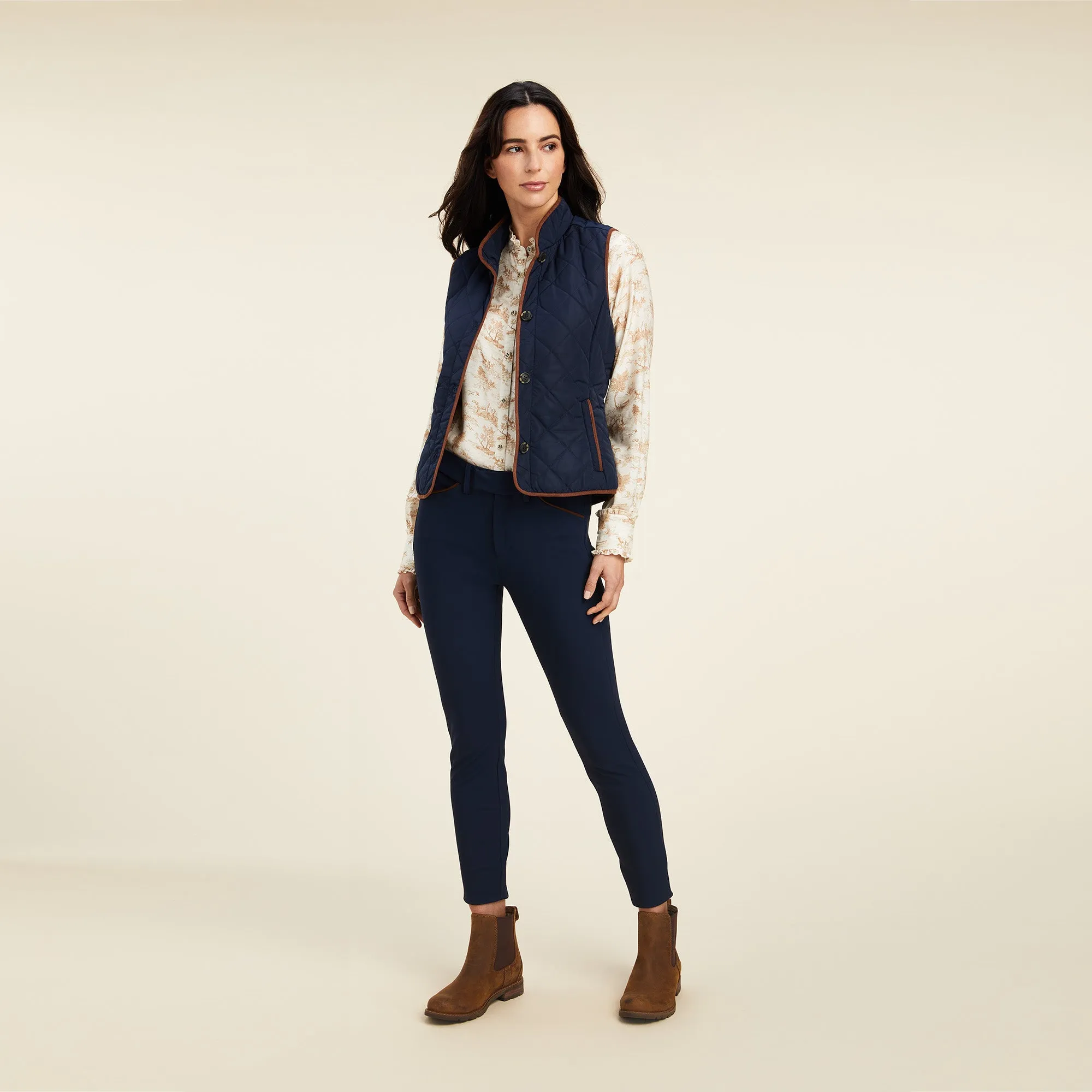 Ariat Women's Clarion Blouse in Toile