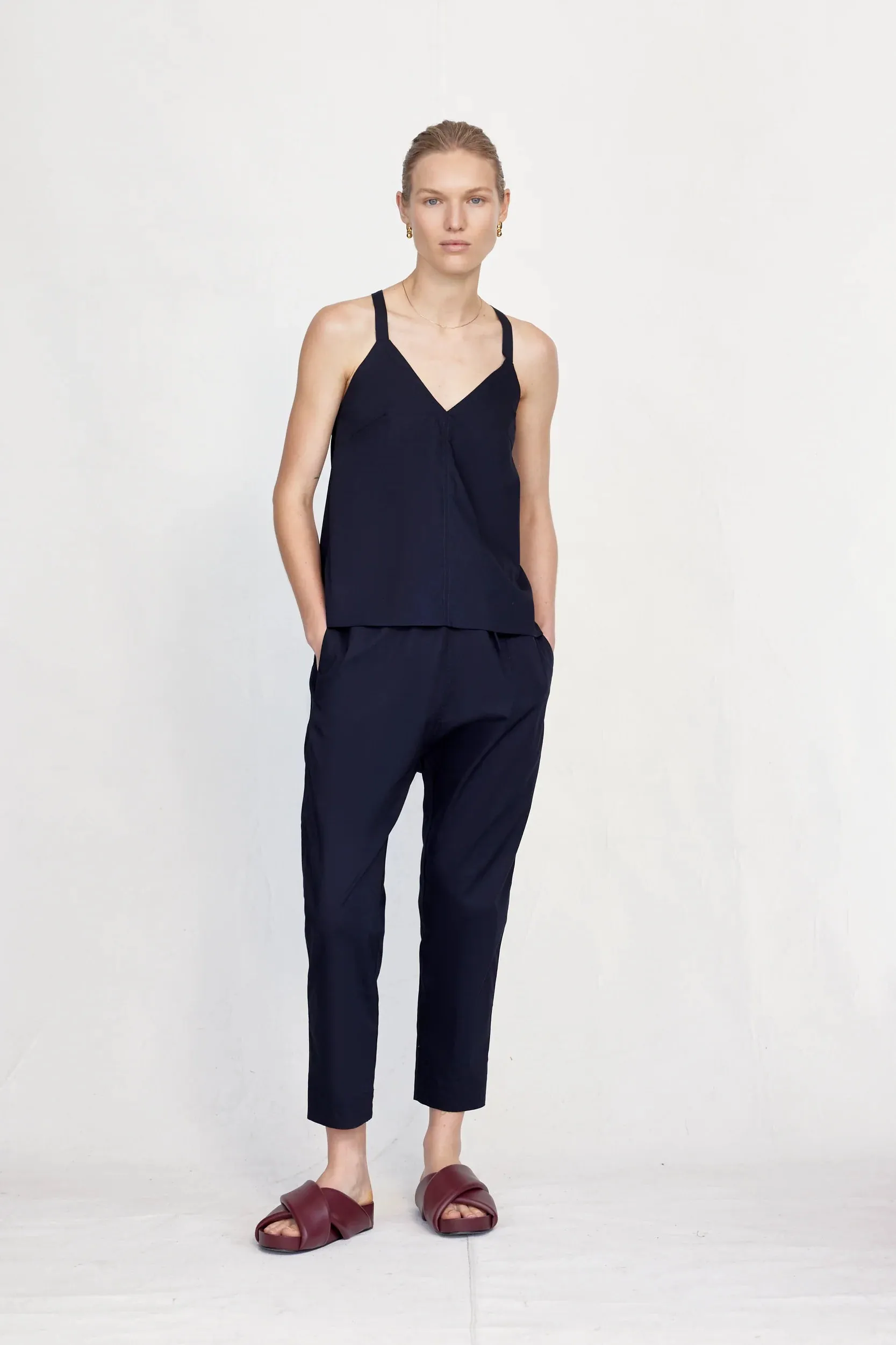 Ashley Pant in Navy
