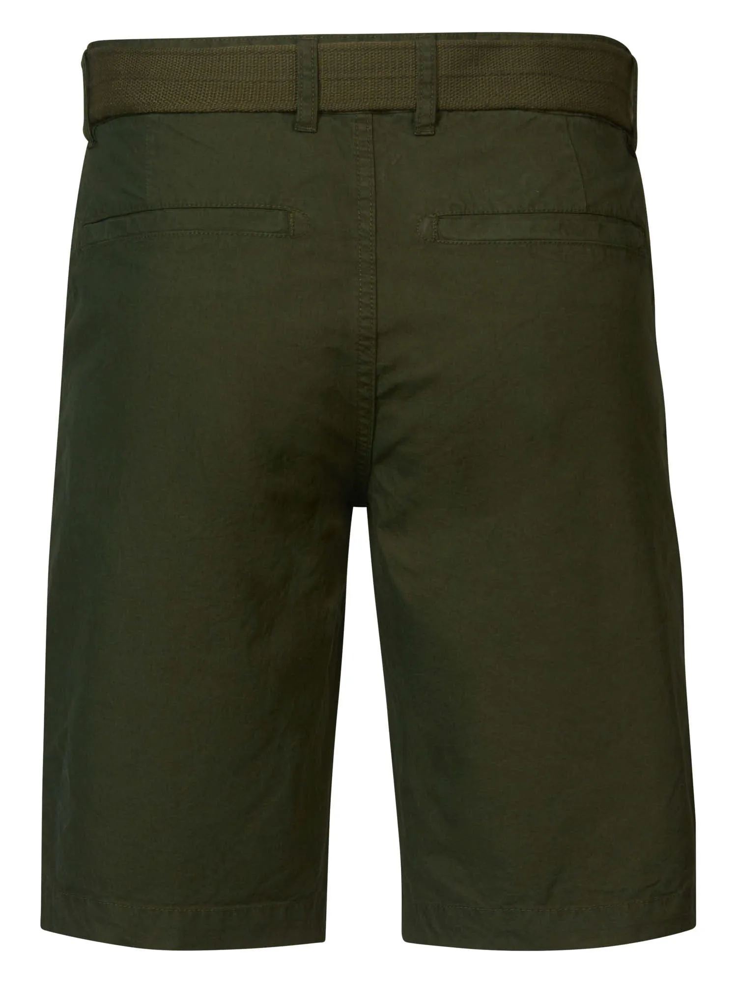Belted chino shorts