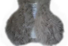 BONPOINT KIDS MUSKY BEIGE CASHMERE GILET WAISTCOAT 2 YEARS