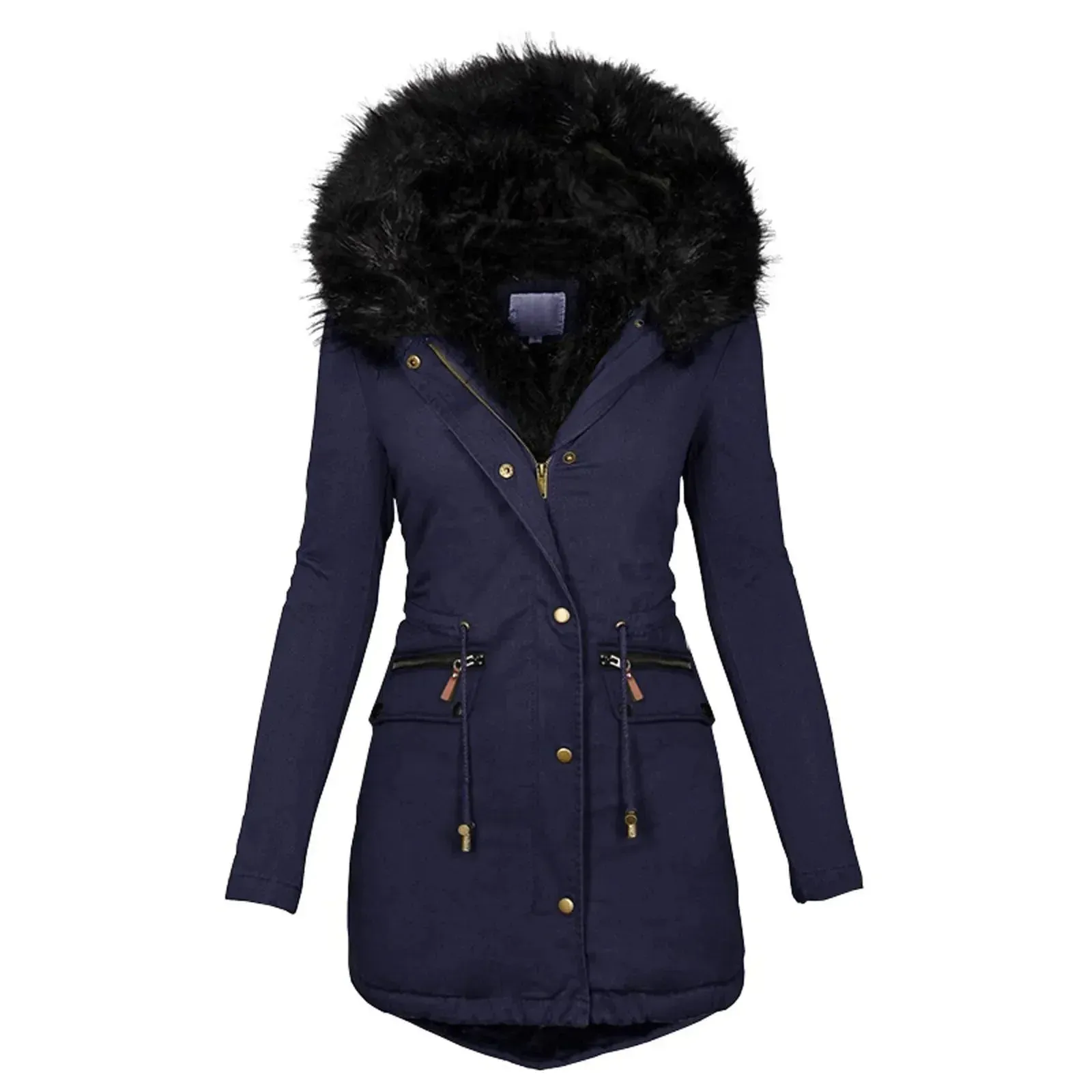Bridget | Jacket with fur collar