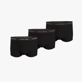 Calvin Klein LOW RISE TRUNK 3 Pack H5K Mens Trunks Black
