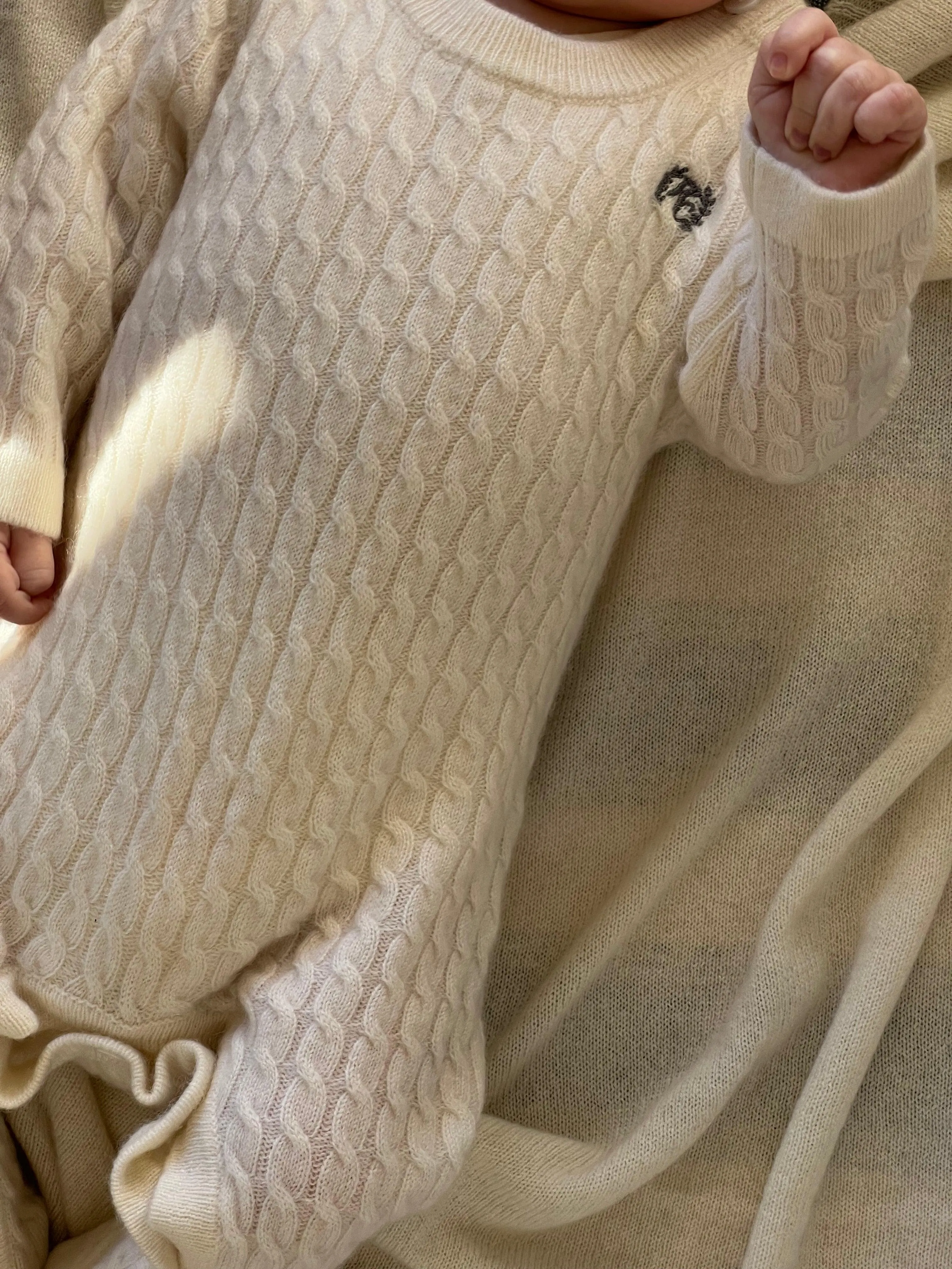 Cashmere Baby Romper