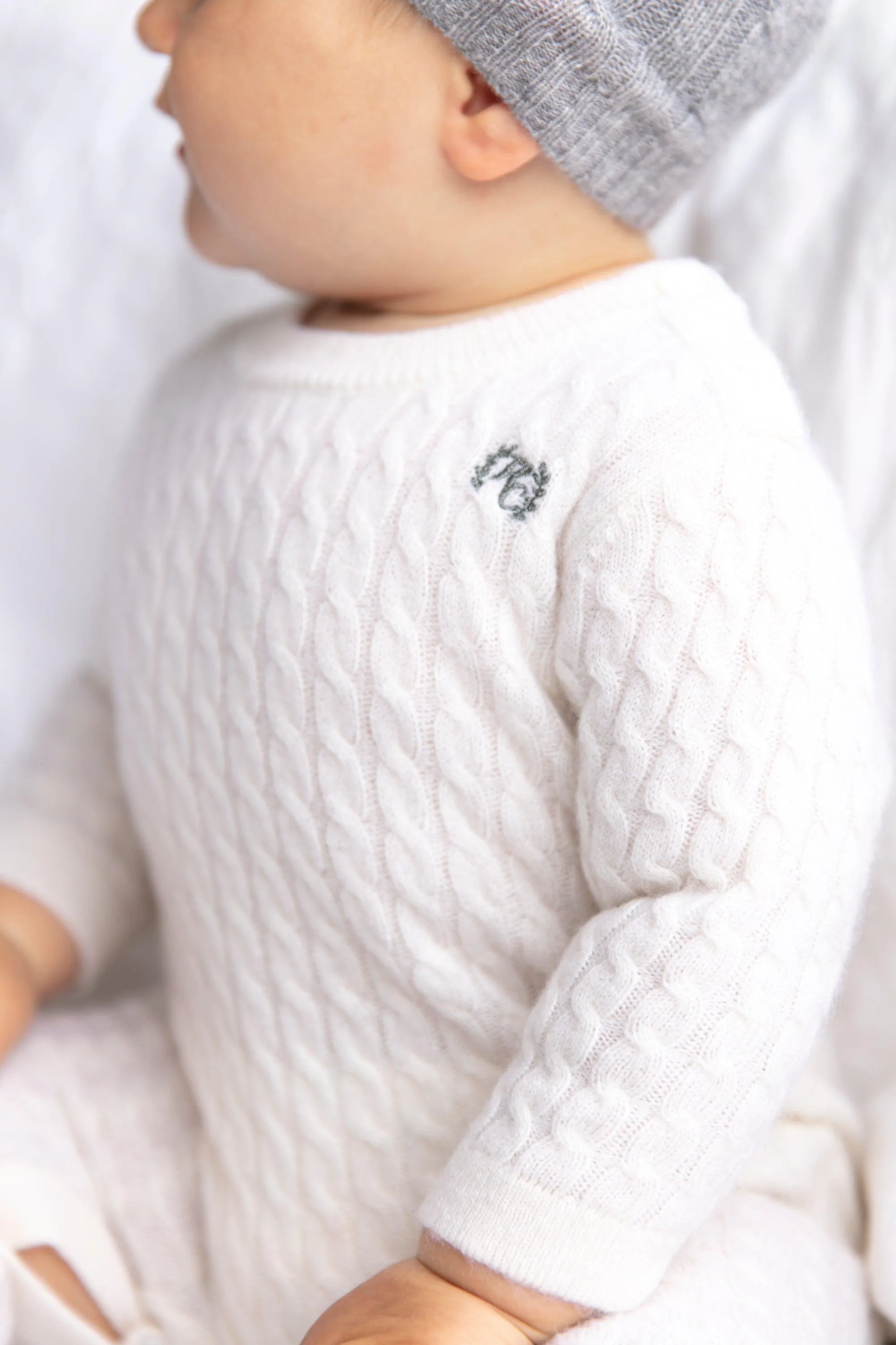 Cashmere Baby Romper