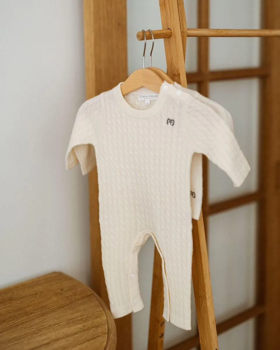 Cashmere Baby Romper