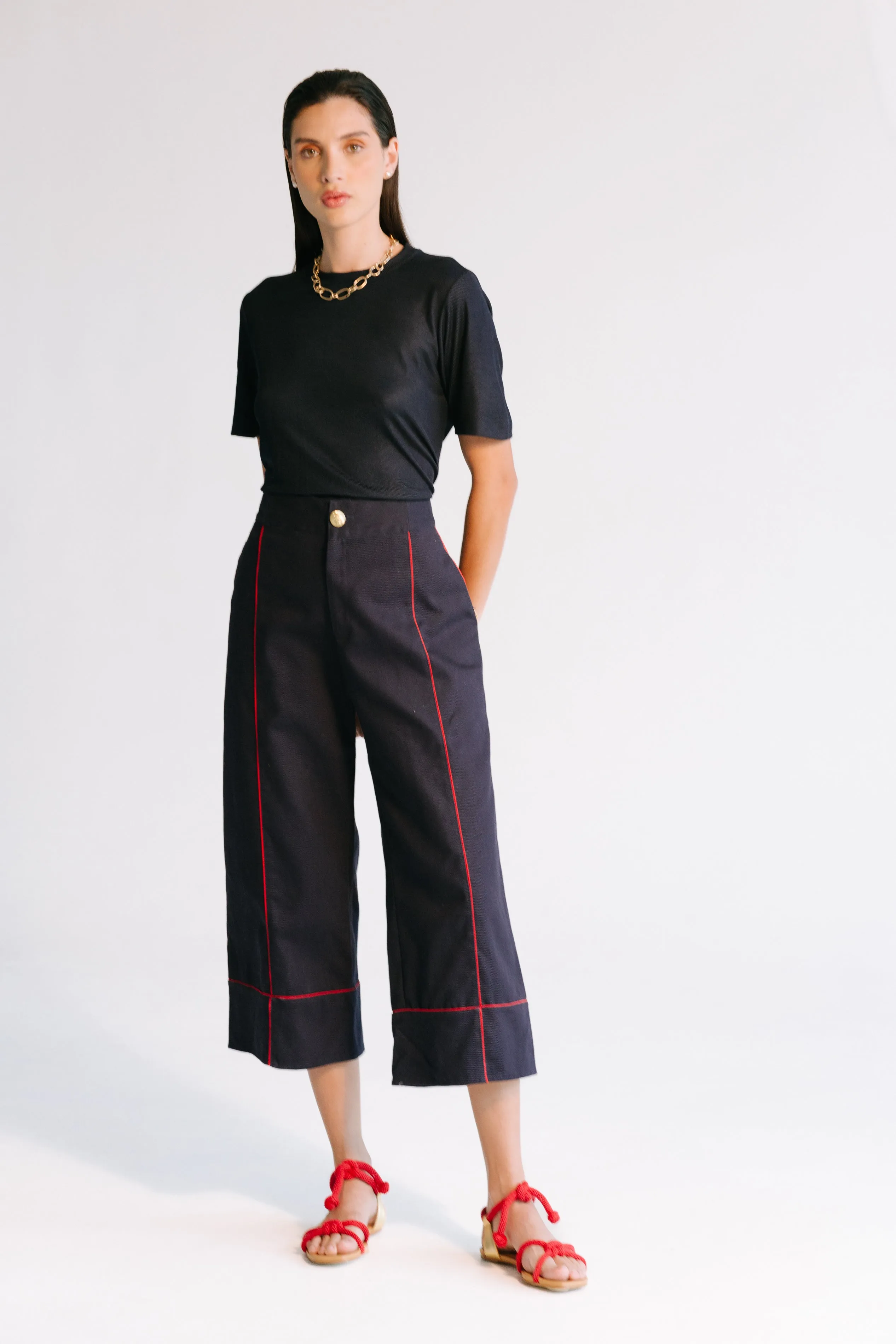Cordelia Pants - Denim Navy