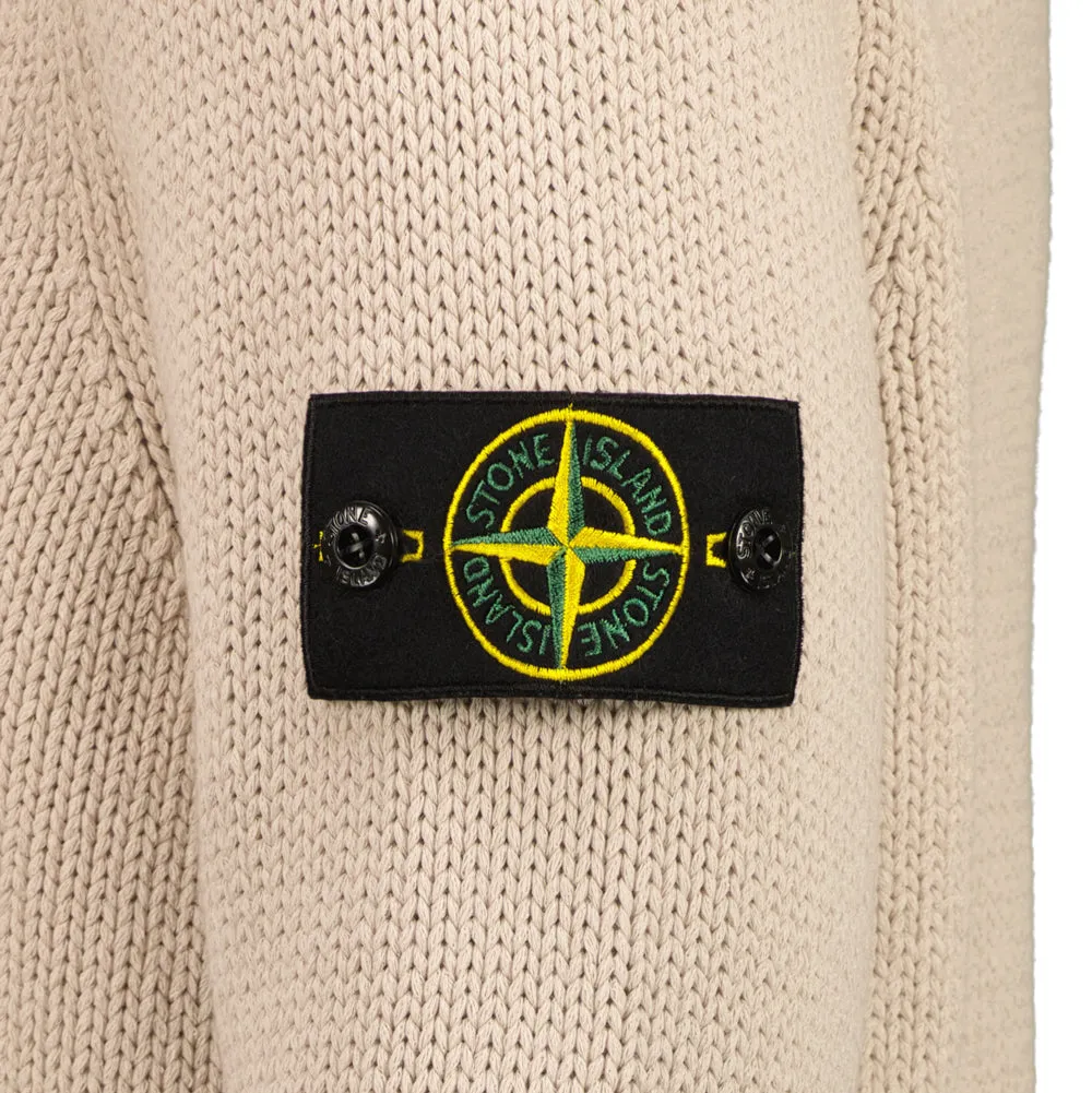 Crewneck Knitted Cotton Jumper