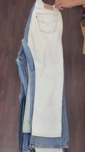 Custom 50 piece Levi’s paper tag vintage pants for Samuel