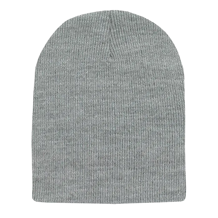 Decky KCS Short Beanie, Blank Knit Cap