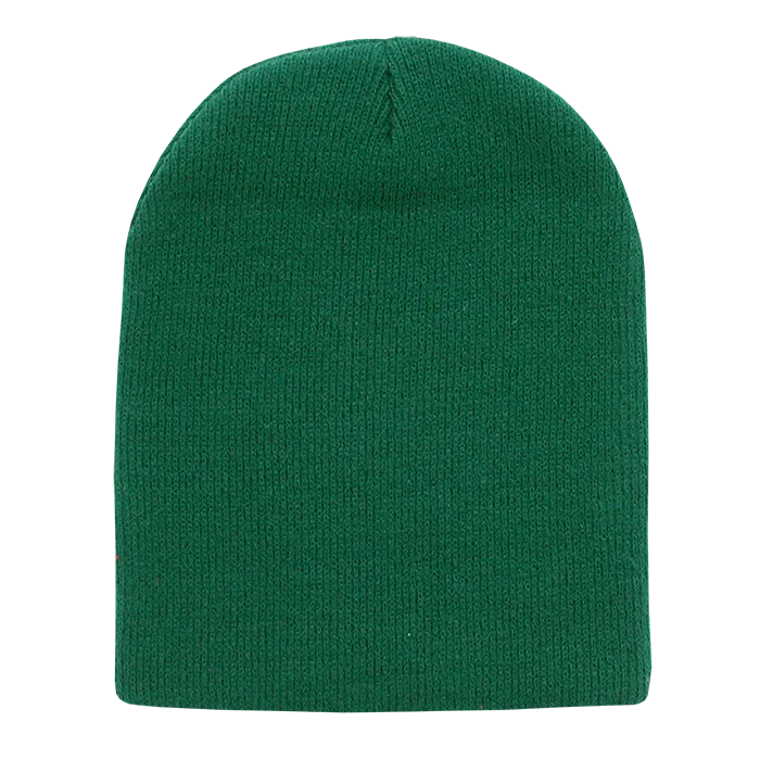 Decky KCS Short Beanie, Blank Knit Cap