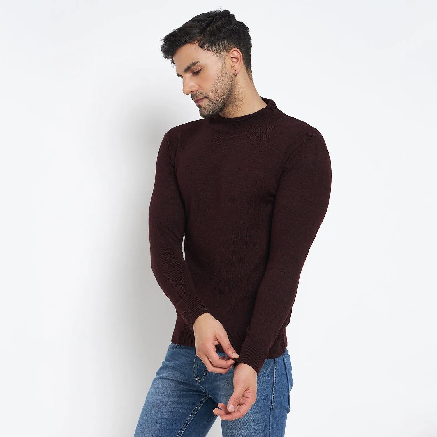 Duke Stardust Men Full Sleeve T Neck Pullover (SDS8000)