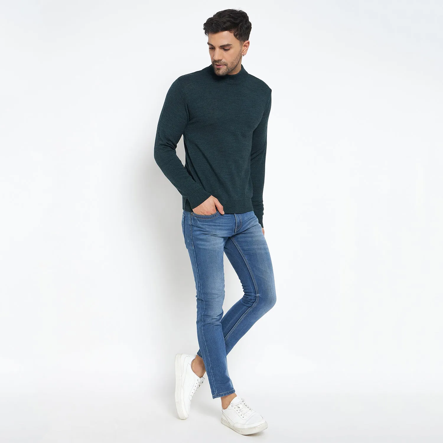 Duke Stardust Men Full Sleeve T Neck Pullover (SDS8000)