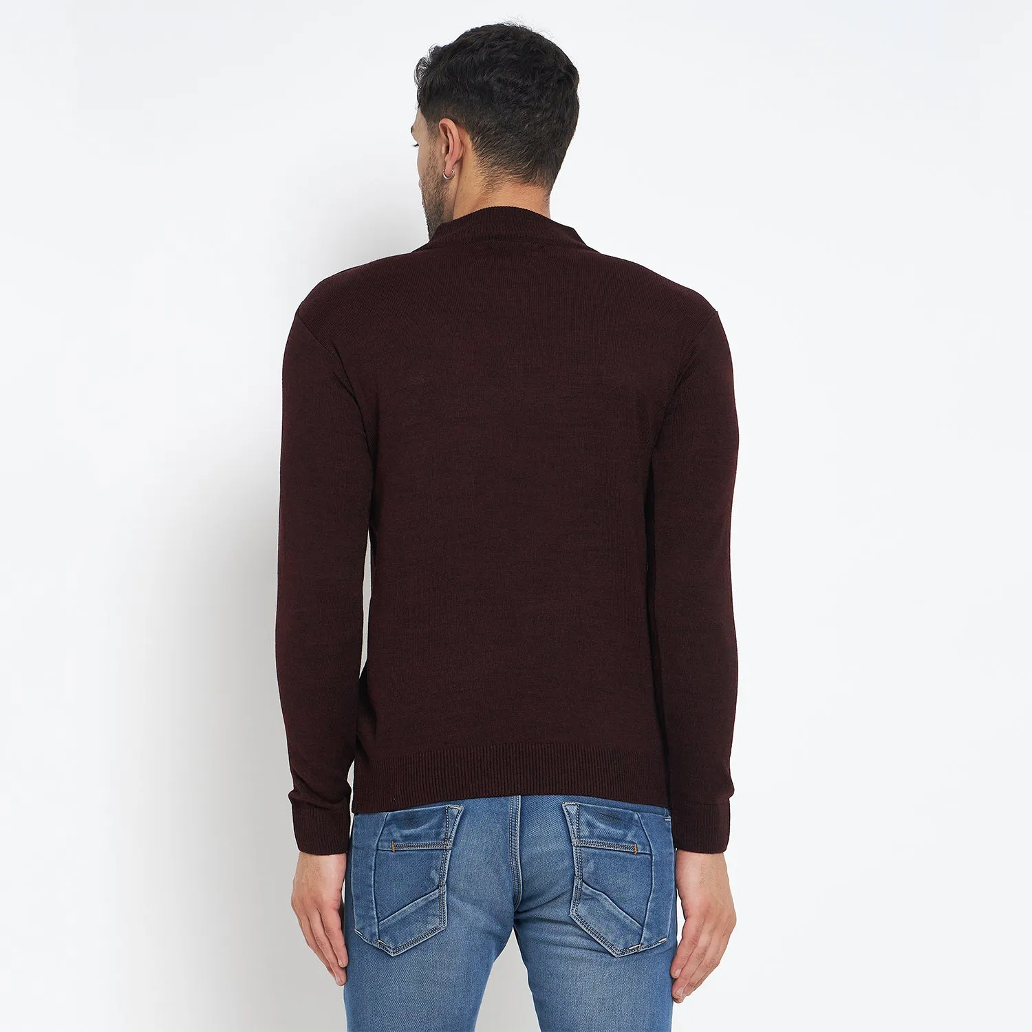 Duke Stardust Men Full Sleeve T Neck Pullover (SDS8000)