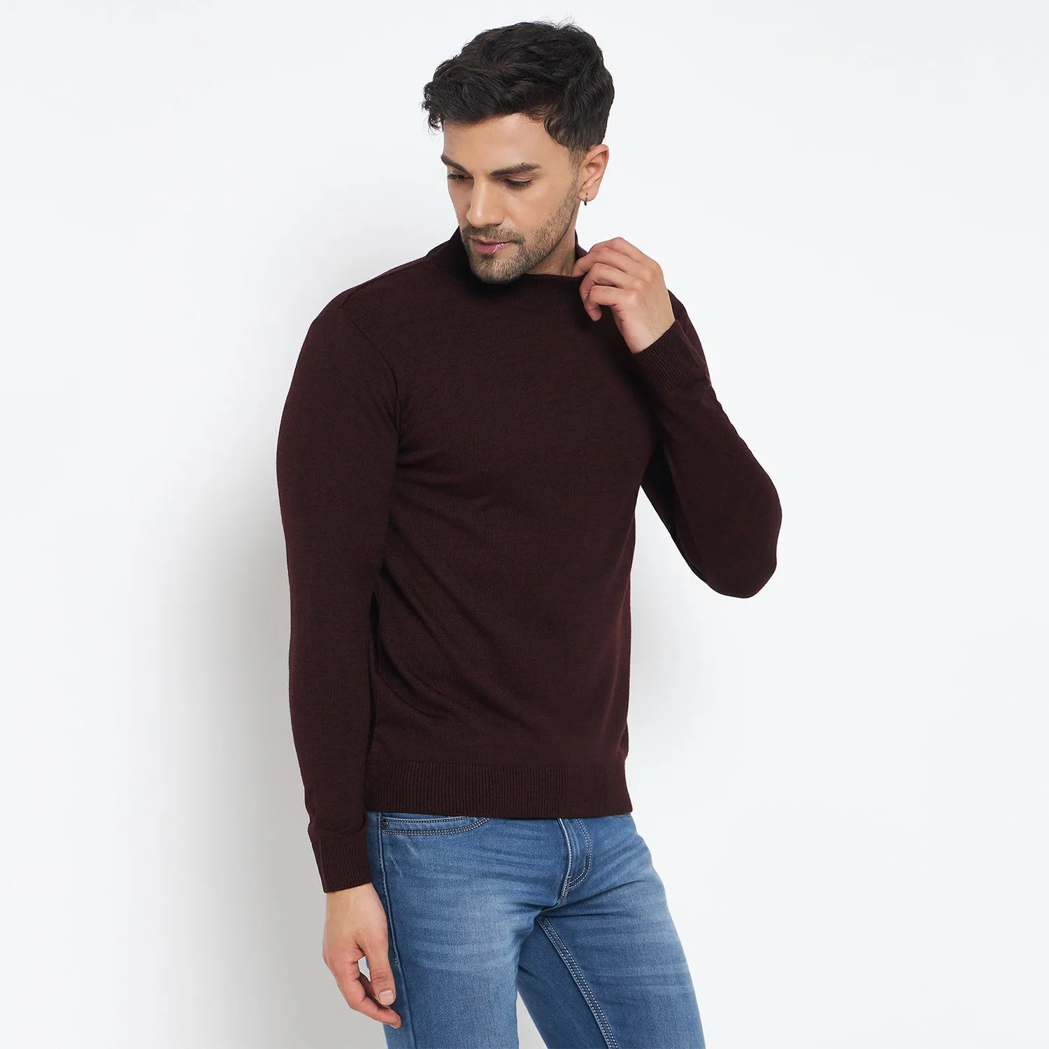 Duke Stardust Men Full Sleeve T Neck Pullover (SDS8000)