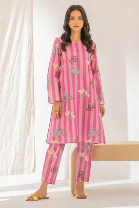 Ego - Candy Floss 2 piece - Pink - Digital Print - Cambric