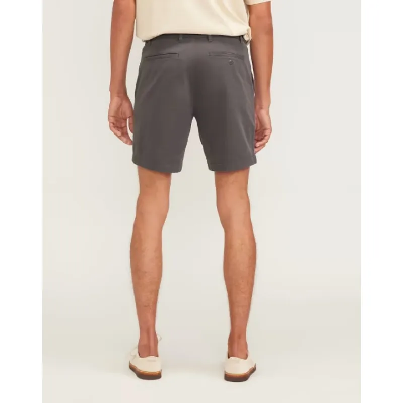 EVERLANE Men's 7” Slim-Fit Performance Chino Shorts Size 32 Slate Grey