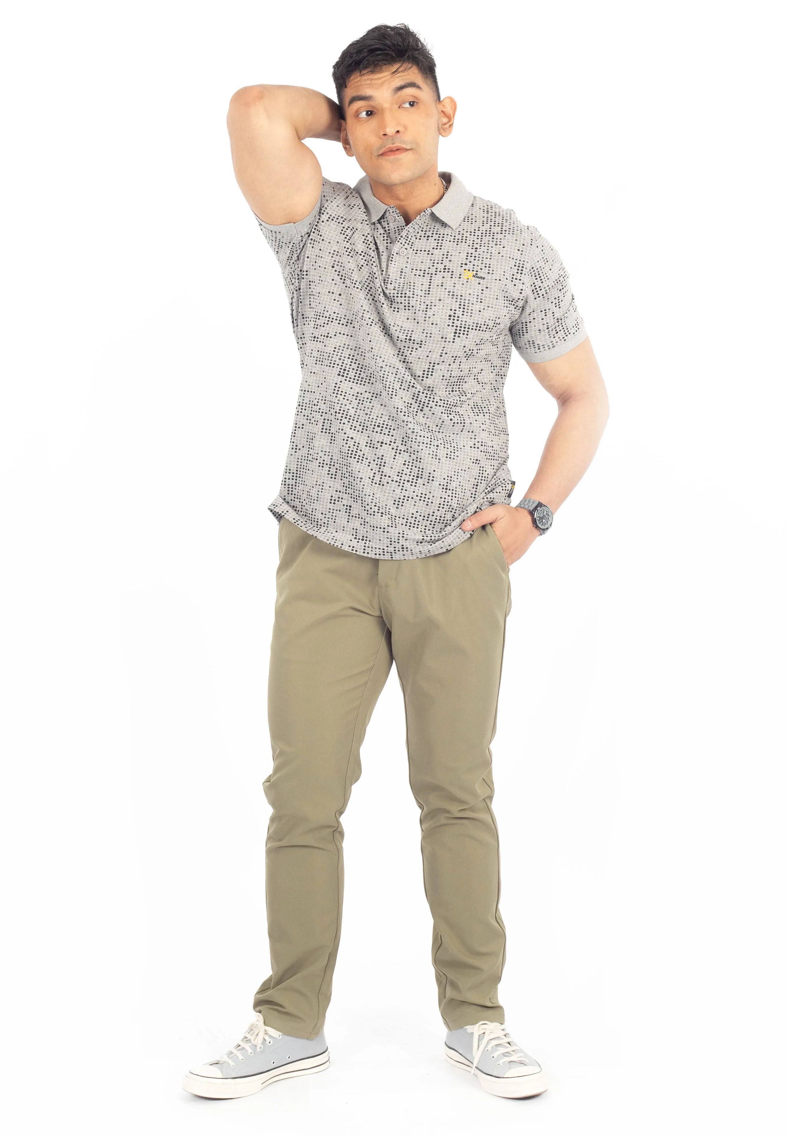 EXHAUST CHINO LONG PANTS [SLIM FIT] 1770
