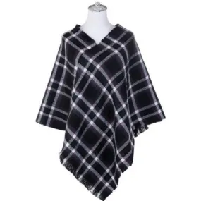 Free Size Winter Poncho - Perfect Layer for Cold Days