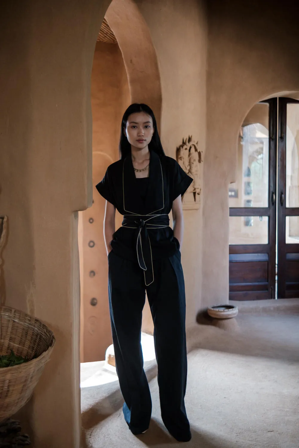 Friday Flared Pants-Black