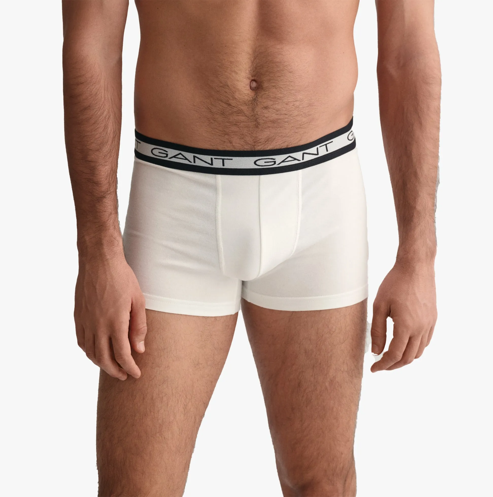 GANT CORE Mens 3 Pack Trunks White