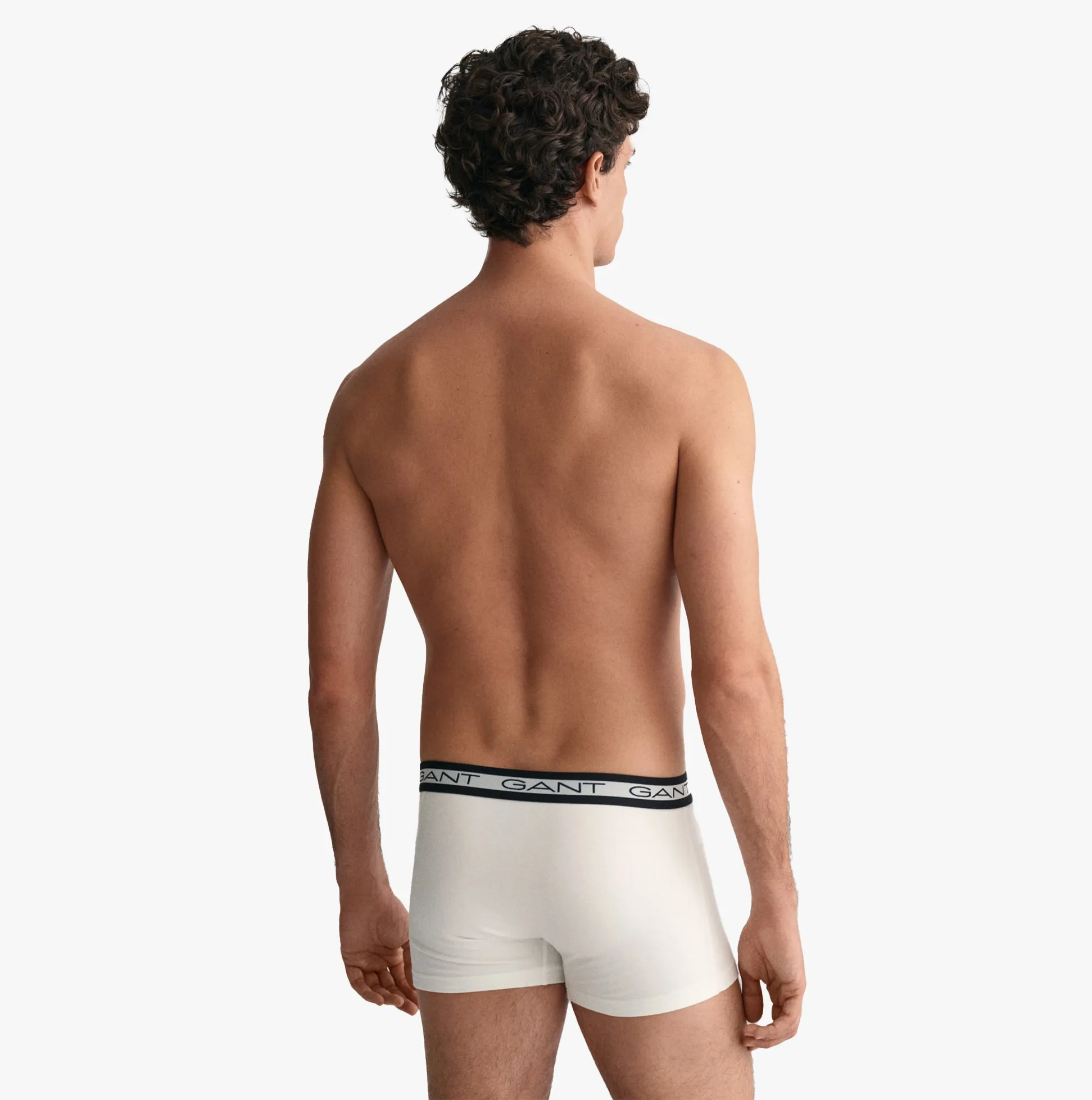 GANT CORE Mens 3 Pack Trunks White