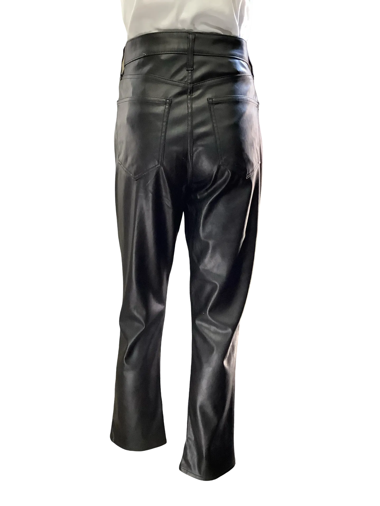 Gap Pant Black Faux Leather Size: US/10 EU/30