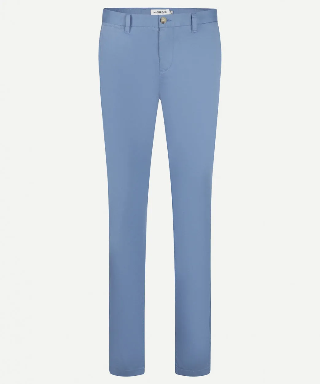 Garment dyed chino | Medium Blue