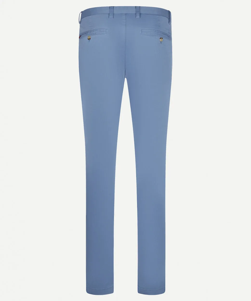 Garment dyed chino | Medium Blue