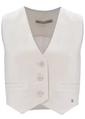 Gilet Elegante Avorio