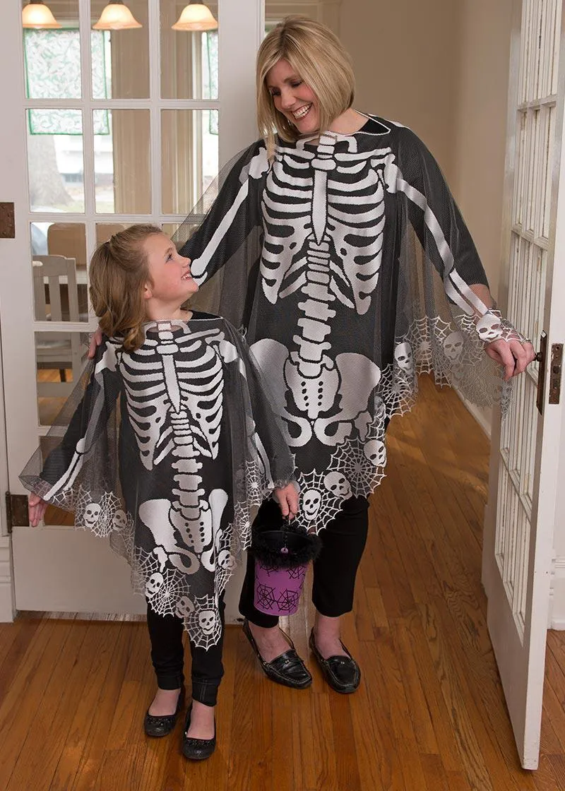 Heritage Lace | Skeleton Poncho