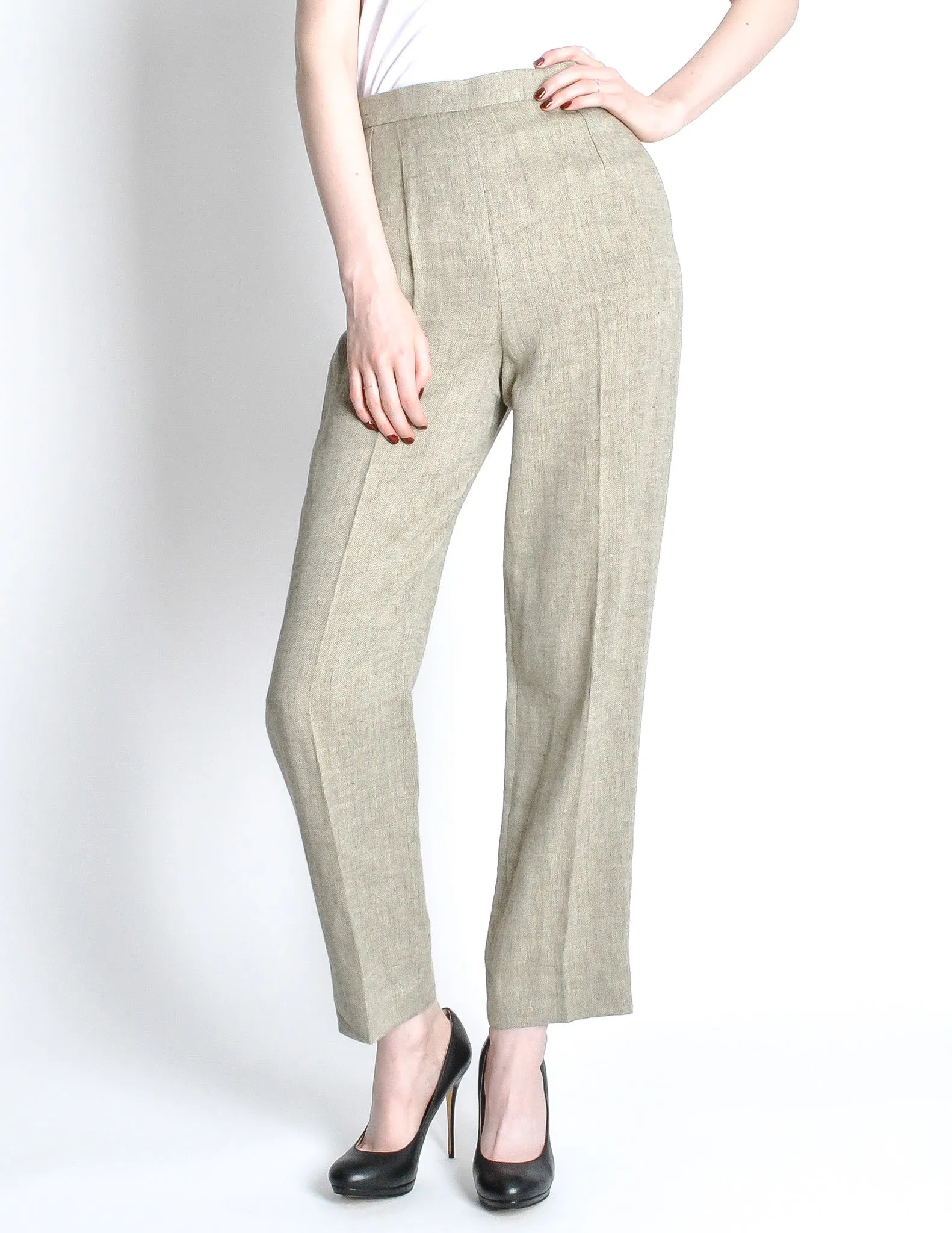 Hermès Linen Trouser Pant