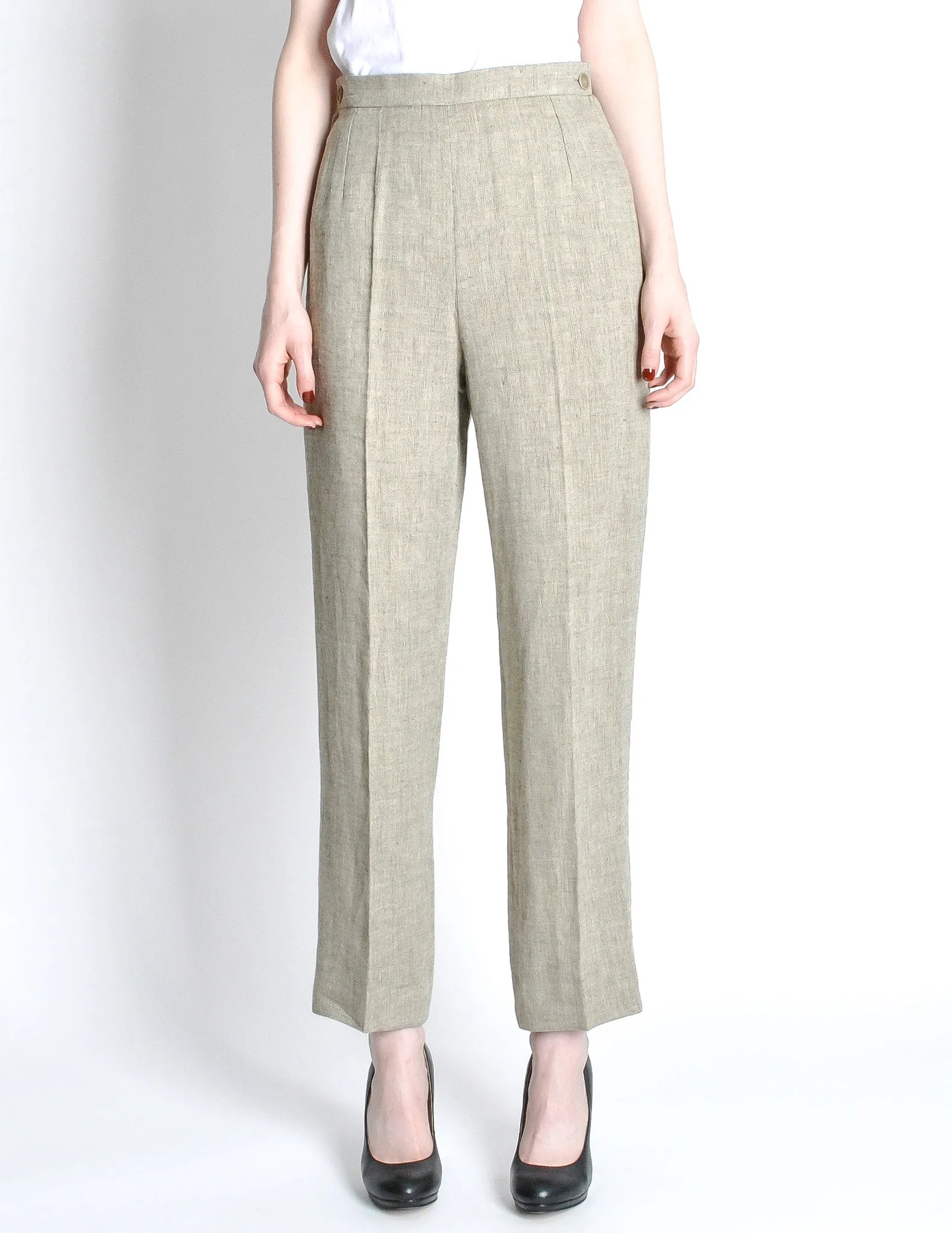 Hermès Linen Trouser Pant