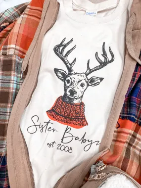 Holiday Reindeer SB Tee