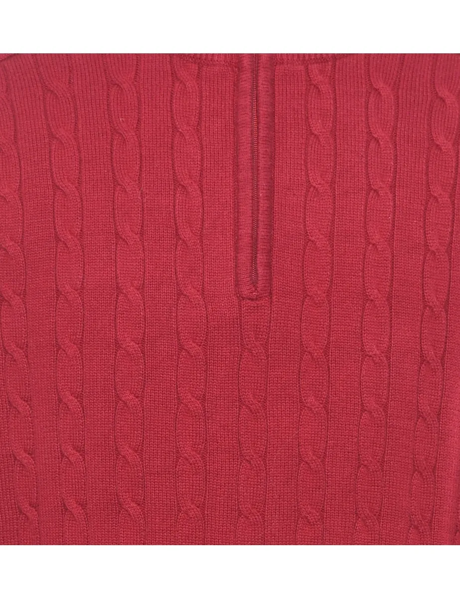 Hudson North Cable Knit Jumper - XL