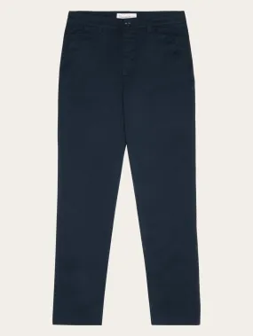 IRIS mom mid-rise canvas pique chino - GOTS/Vegan - Total Eclipse