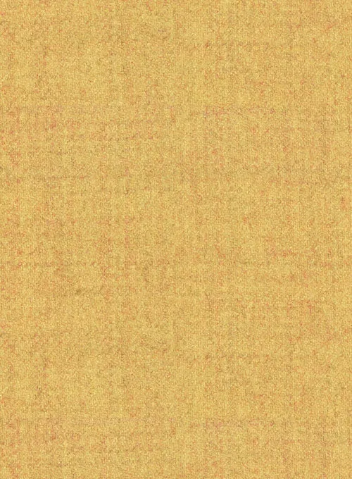 Italian Amber Yellow Tweed Pants