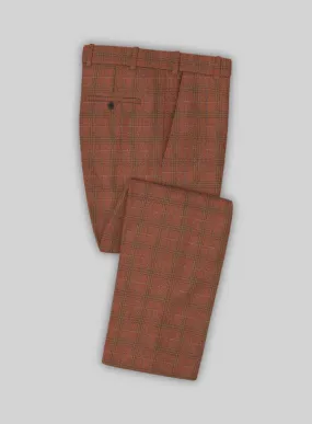 Italian Bapa Checks Tweed Pants