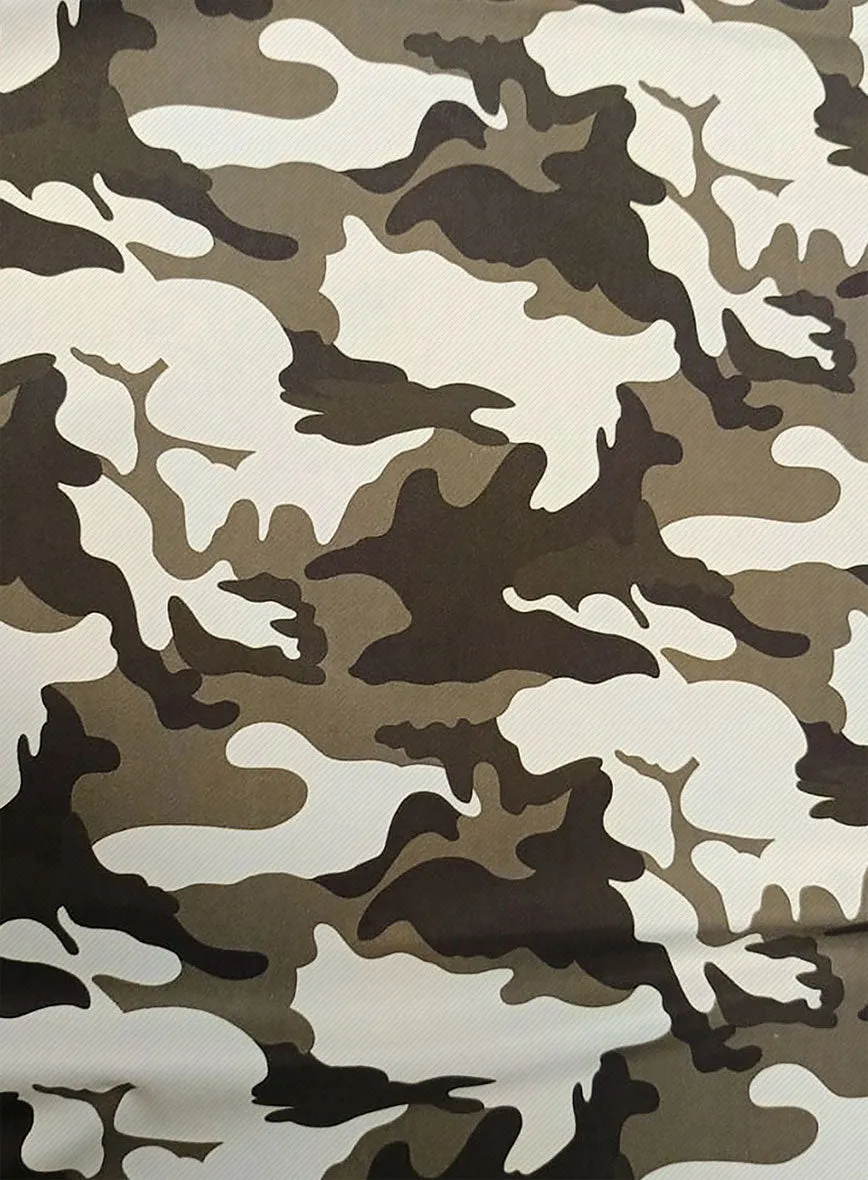 Italian Cotton Montoya Camo Pants