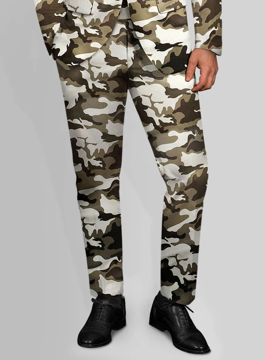 Italian Cotton Montoya Camo Pants