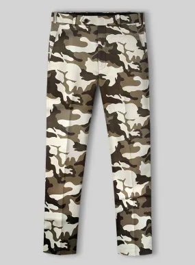 Italian Cotton Montoya Camo Pants
