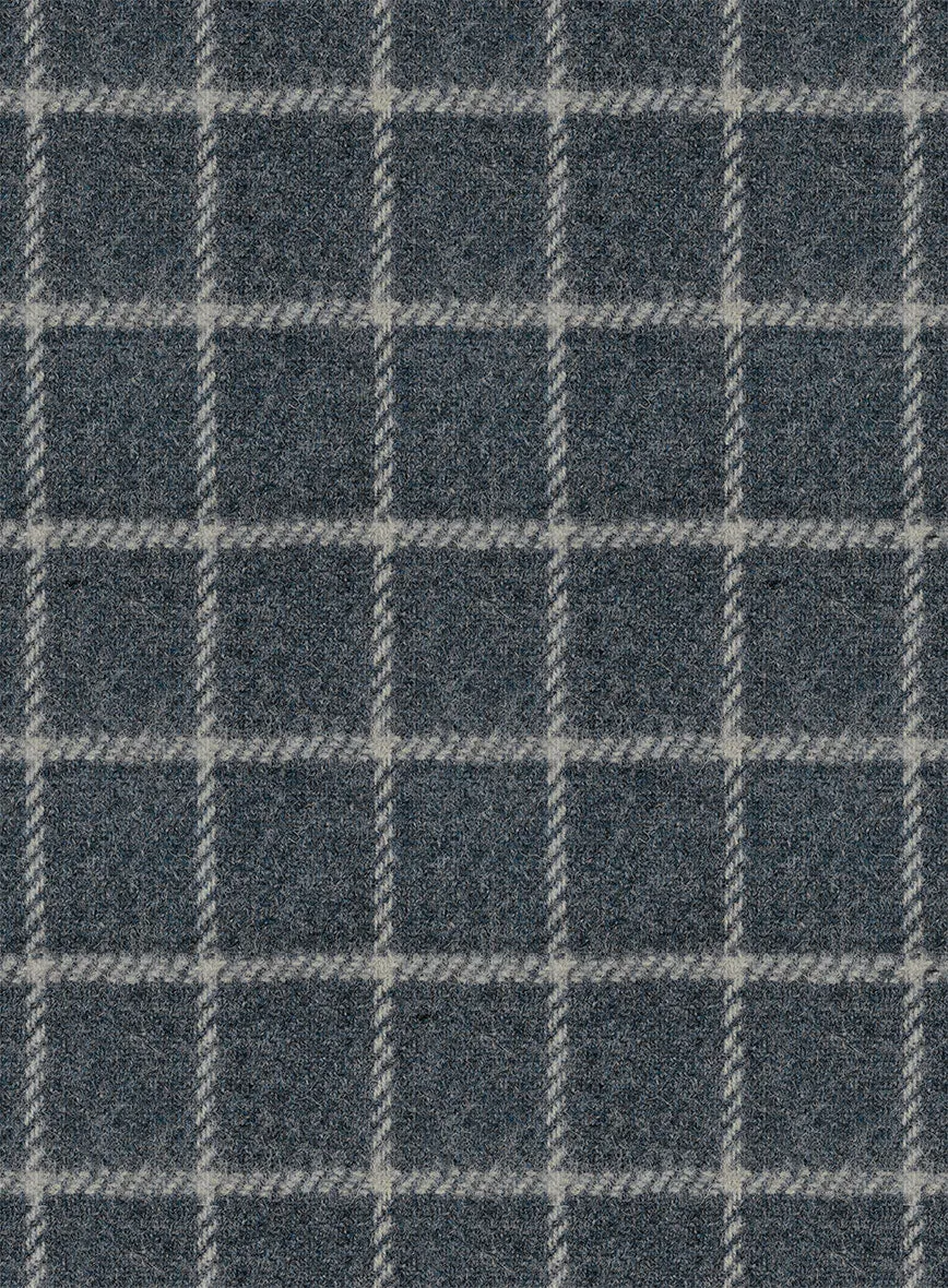 Italian Highlander Emilo Blue Tweed Pants