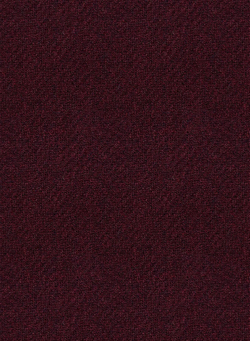 Italian Highlander Wine Tweed Pants