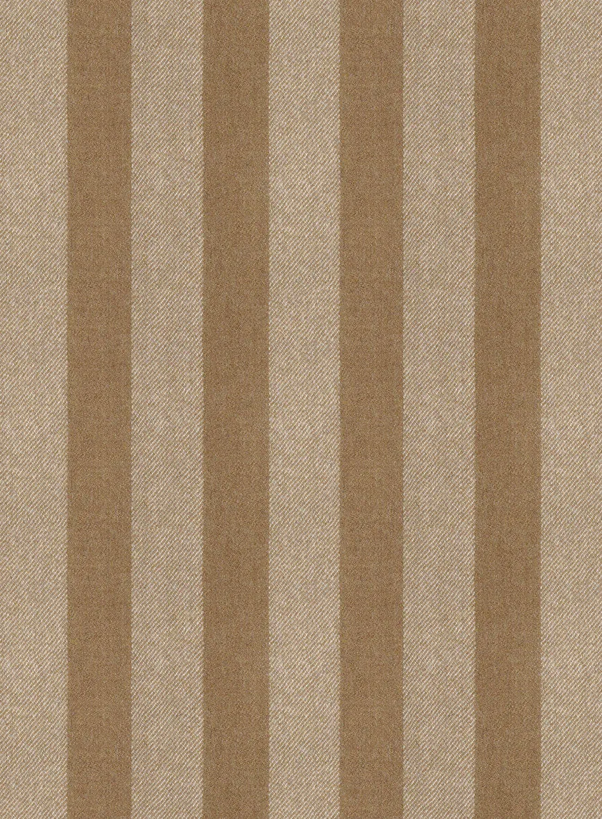 Italian Ildefo Brown Wool Pants