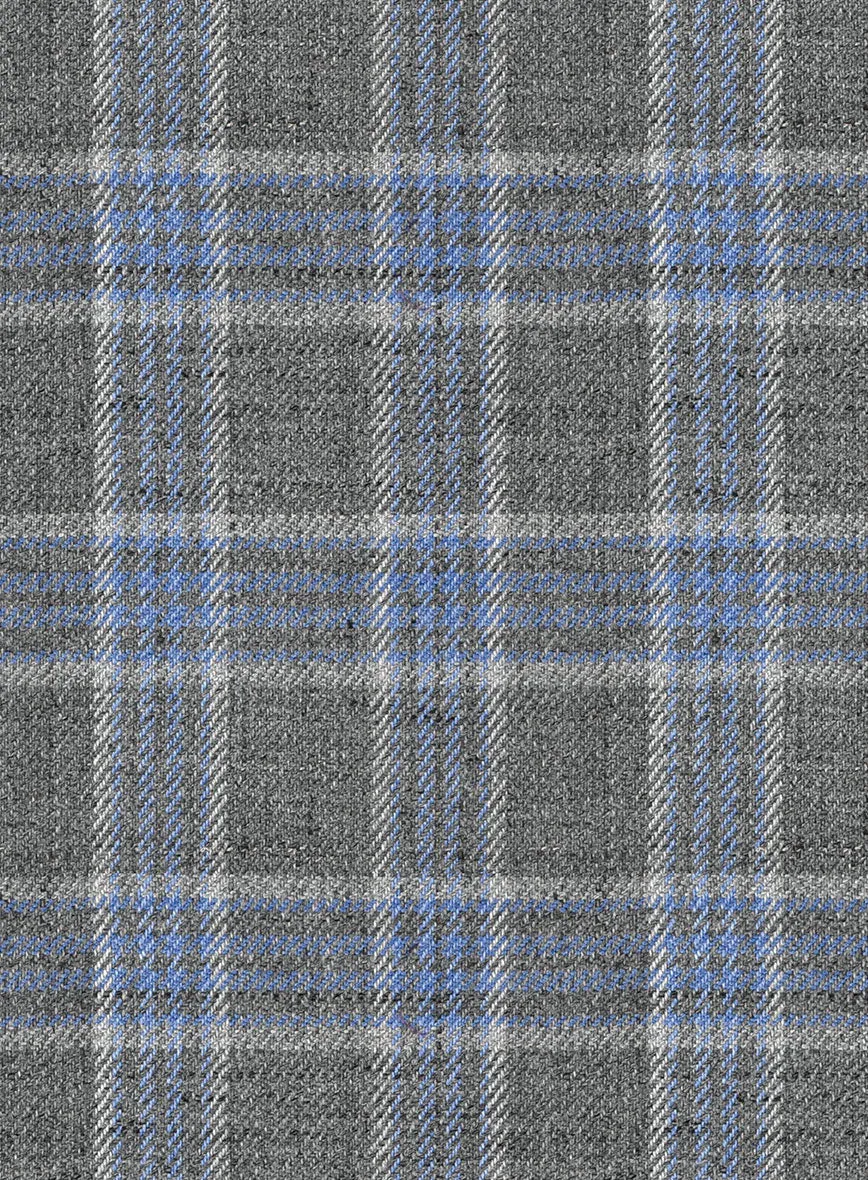 Italian Joa Gray Wool Pants