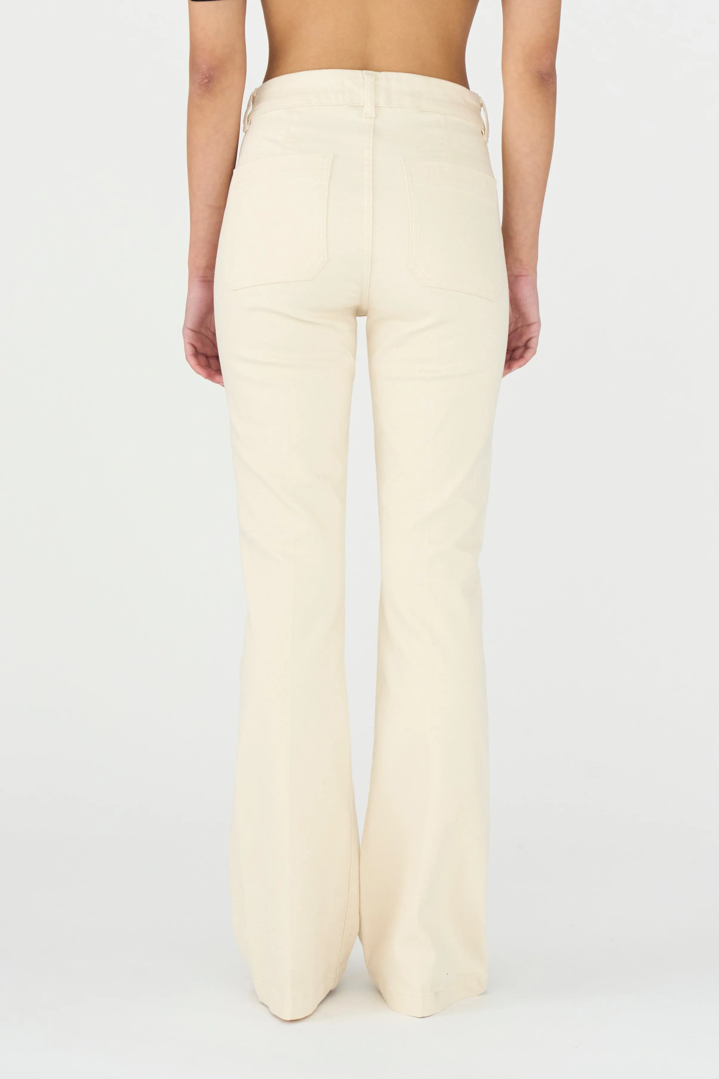 IVY-Ann Charlotte Jeans Wash Natural Ecru