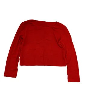 Jan 'n June Red Cropped Jumper