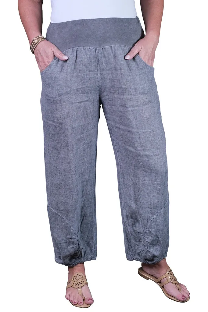 Judith Linen Pant (PL112)
